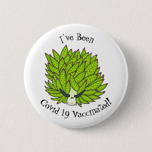 Afbeelding van lebige cartoon ronde button 5,7 cm (Voorkant)