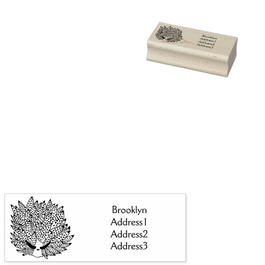 Afbeelding van lebige cartoon rubberstempel (Gestempeld)