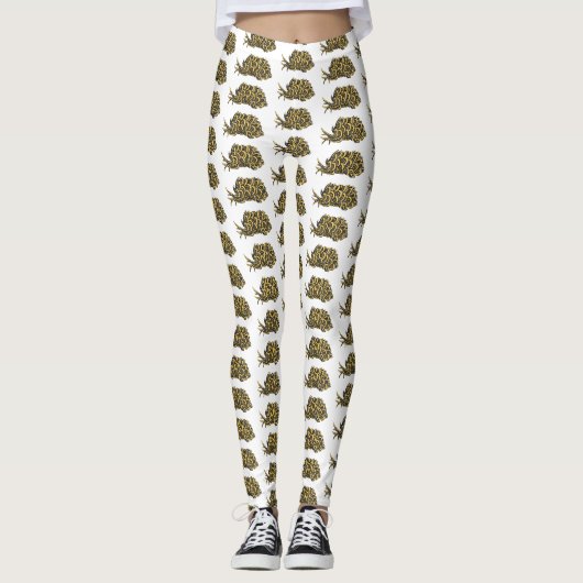 Afbeelding van leboog-zee-slibvormig cartoon leggings (Voorkant)
