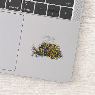 Afbeelding van leboog-zee-slibvormig cartoon sticker