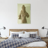 Afbeelding van Lord Vishnu, Mathura (rode zandstee Canvas Afdruk (Insitu (Slaapkamer))