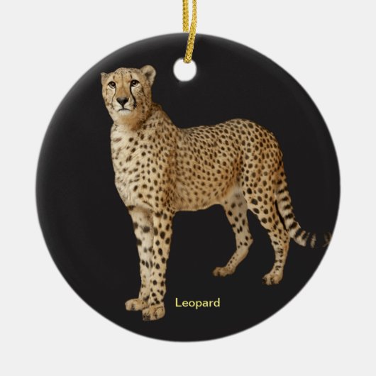 Afbeelding van luipaard voor Ornament (Voorkant)