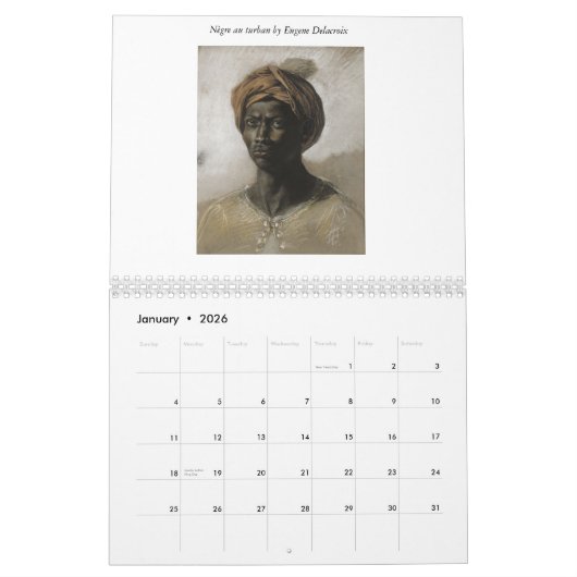 Afbeelding van Moor Kalender (Jan 2026)