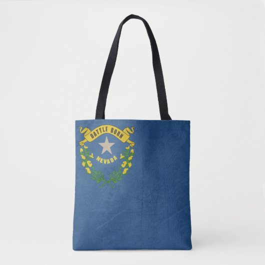 Afbeelding van Nevada staatsvlag Tote Bag (Voorkant)