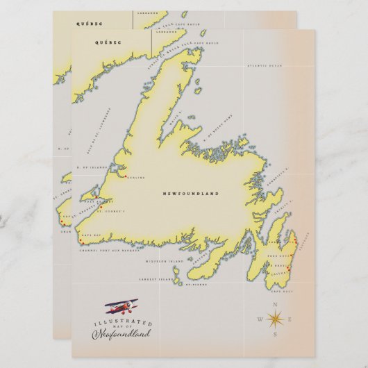 Afbeelding van Newfoundland. (Voorkant / Achterkant)