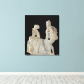 Afbeelding van Odysseus en Penelope Canvas Afdruk (Insitu (Houten vloer))