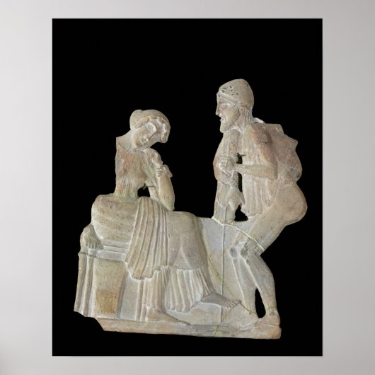 Afbeelding van Odysseus en Penelope Poster (Voorkant)