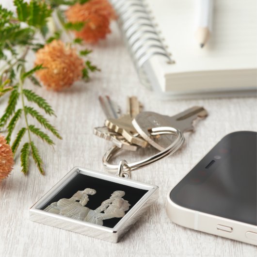 Afbeelding van Odysseus en Penelope Sleutelhanger (Zijkant)