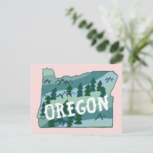 Afbeelding van Oregon Briefkaart (Staand voorkant)
