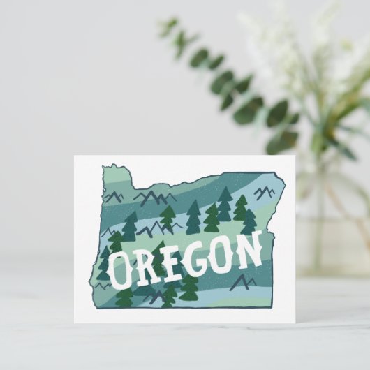Afbeelding van Oregon Briefkaart (Staand voorkant)
