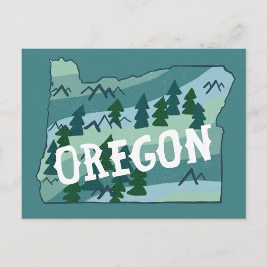 Afbeelding van Oregon Briefkaart (Voorkant)