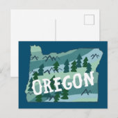 Afbeelding van Oregon Briefkaart (Voorkant / Achterkant)