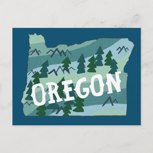 Afbeelding van Oregon Briefkaart (Voorkant)
