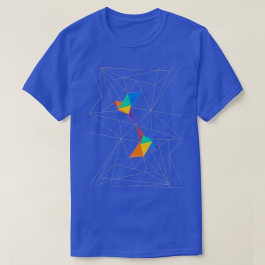 Afbeelding van origami t-shirt (Design voorkant)