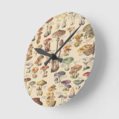 afbeelding van paddenstoelen ronde klok (Hoek)