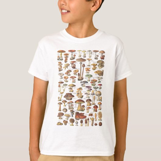 afbeelding van paddenstoelen t-shirt (Voorkant)