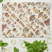  afbeelding van paddenstoelen theedoek (Gevouwen)