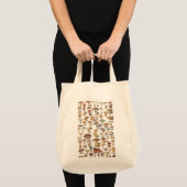 afbeelding van paddenstoelen tote bag (Voorkant (product))