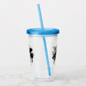 Afbeelding van Piano-cartoon Acryl Drinkbeker (Links)