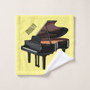 Afbeelding van Piano-cartoon Bad Handdoek