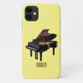 Afbeelding van Piano-cartoon Case-Mate iPhone Case (Achterkant)
