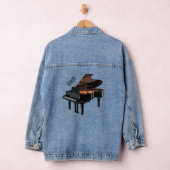 Afbeelding van Piano-cartoon Denim Jacket (Hangar)