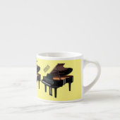 Afbeelding van Piano-cartoon Espresso Kop (Rechts)