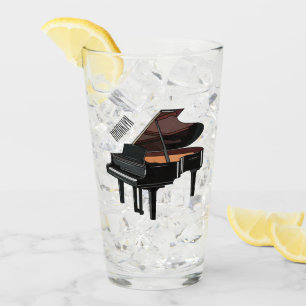 Afbeelding van Piano-cartoon Glas