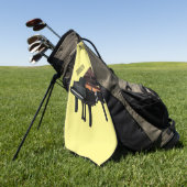 Afbeelding van Piano-cartoon Golfhanddoek (Groen)