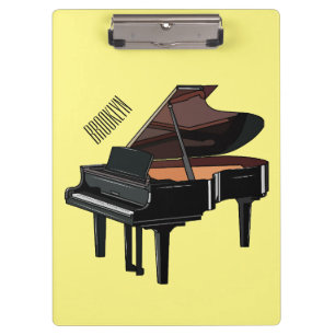 Afbeelding van Piano-cartoon Klembord
