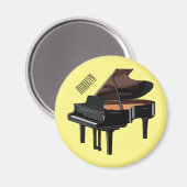 Afbeelding van Piano-cartoon Magneet (Voorkant / Achterkant)