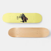 Afbeelding van Piano-cartoon Persoonlijk Skateboard (Horizontaal)