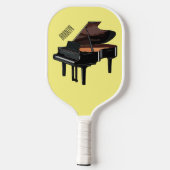 Afbeelding van Piano-cartoon Pickleball Paddle (Achterkant)