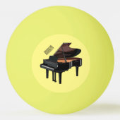 Afbeelding van Piano-cartoon Pingpongbal (Achterkant)