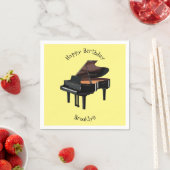 Afbeelding van Piano-cartoon Servet (Insitu)