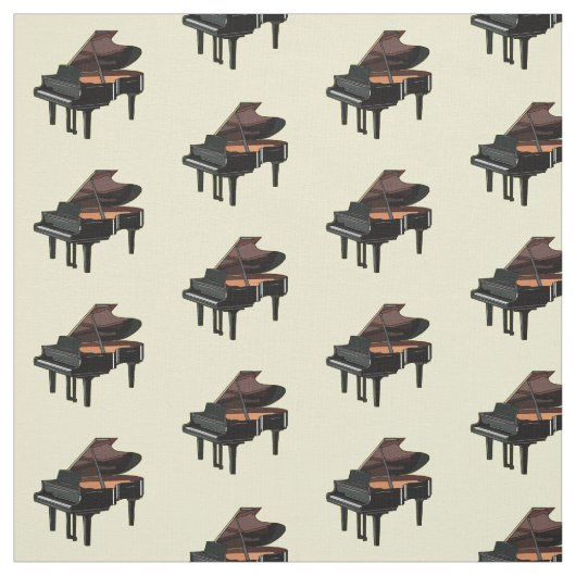 Afbeelding van Piano-cartoon Stof (Swatch)