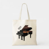 Afbeelding van Piano-cartoon Tote Bag (Achterkant)