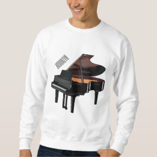 Afbeelding van Piano-cartoon Trui