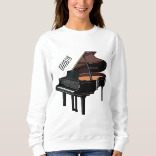 Afbeelding van Piano-cartoon Trui