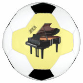 Afbeelding van Piano-cartoon Voetbal (Voorkant)