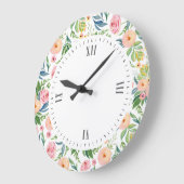 Afbeelding van pinda's waterverven grote klok (Hoek)