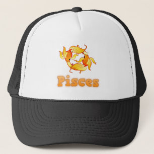 Afbeelding van pisces trucker pet