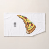 Afbeelding van Pizza cartoon Bad Handdoek (Handdoek)