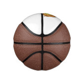 Afbeelding van Pizza cartoon Basketbal (Rechts)