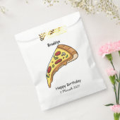 Afbeelding van Pizza cartoon Bedankzakje (Gezegeld)