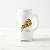 Afbeelding van Pizza cartoon Bierpul (Voorkant rechts)
