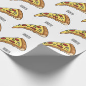 Afbeelding van Pizza cartoon Cadeaupapier (Hoek)