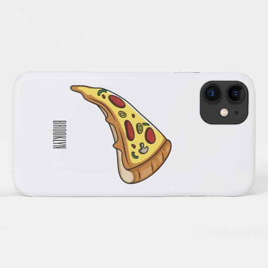 Afbeelding van Pizza cartoon Case-Mate iPhone Case (Achterkant (horizontaal))