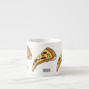 Afbeelding van Pizza cartoon Espresso Kop