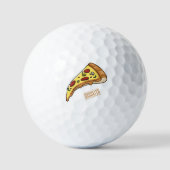 Afbeelding van Pizza cartoon Golfballen (Voorkant)